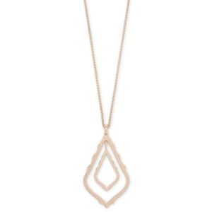 NEW Kendra Scott Simon Pendant Necklace- Rose Gold